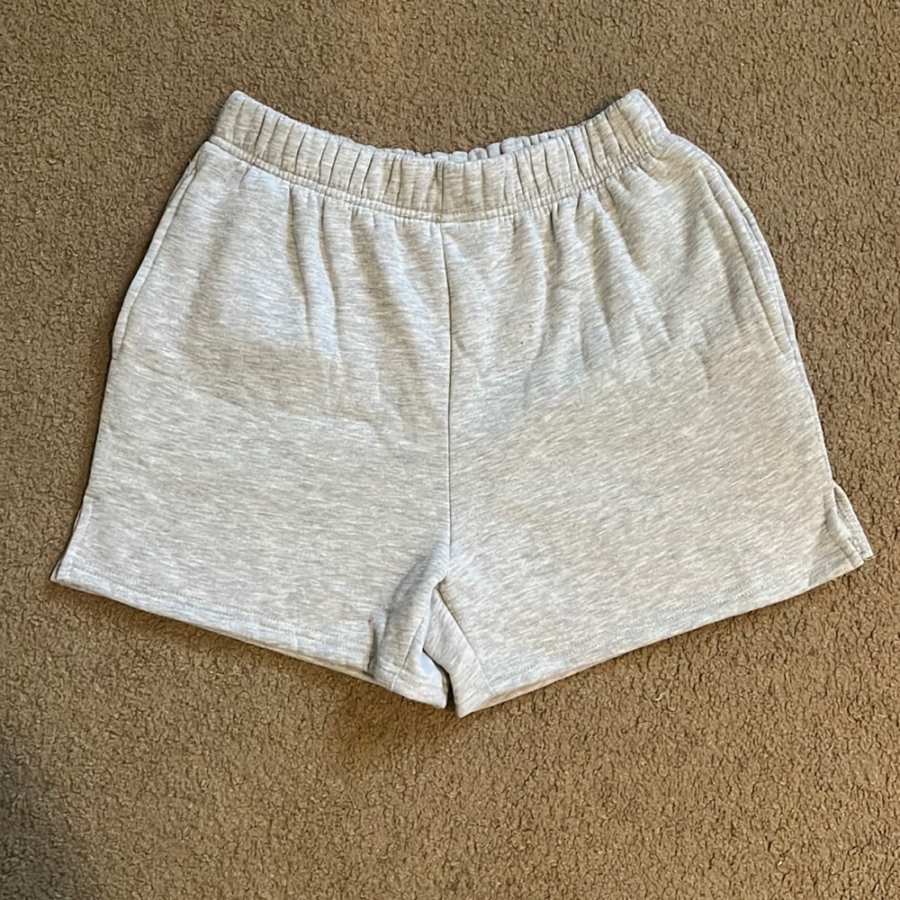 Gray Athletic Short Size Small